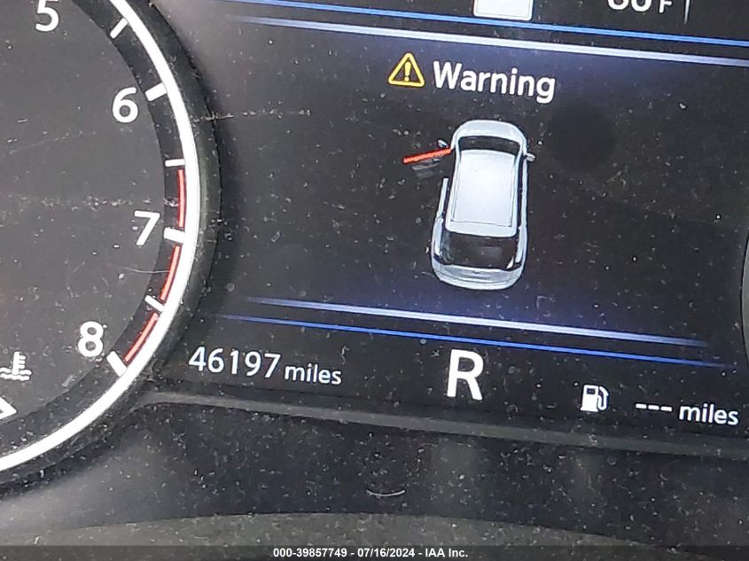 2021 Nissan Murano Sl VIN: 5N1AZ2CJ4MC101827 Lot: 39857749