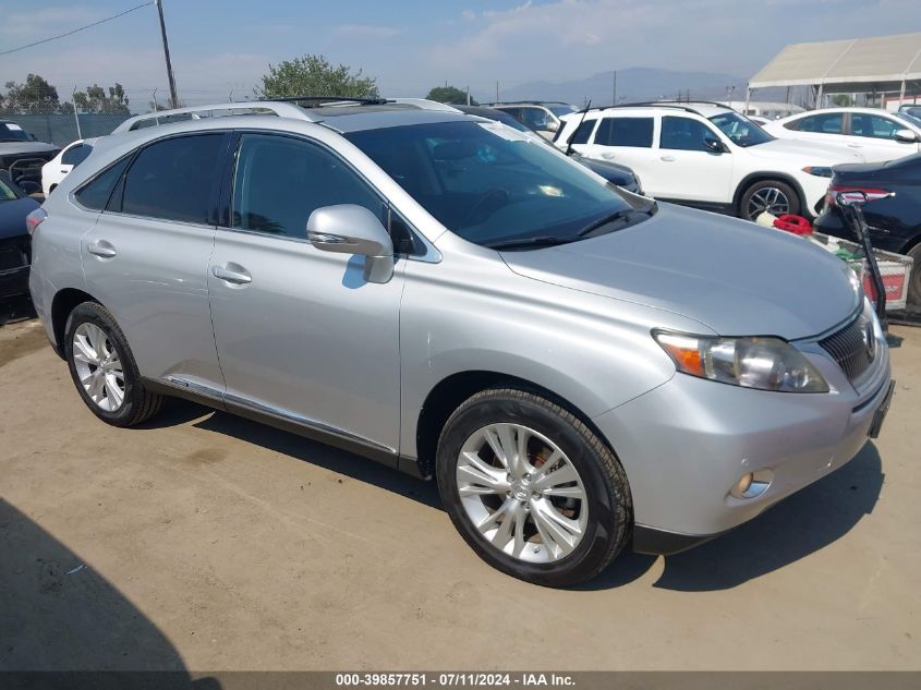 2010 Lexus Rx 450H VIN: JTJBC1BA1A2013497 Lot: 39857751