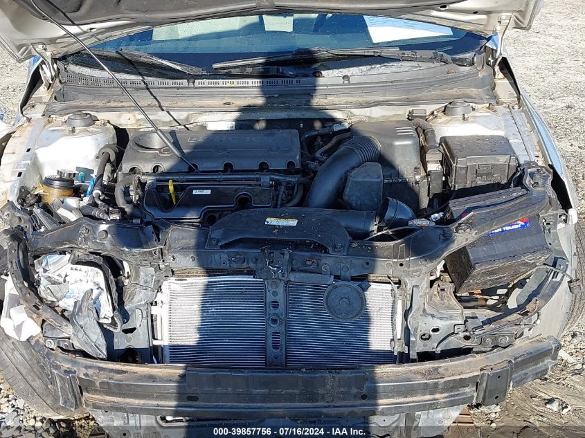 2010 Kia Forte Ex VIN: KNAFU4A26A5837164 Lot: 39857756