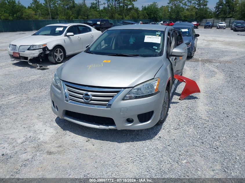 2015 Nissan Sentra Sr VIN: 3N1AB7AP1FY257186 Lot: 39857772