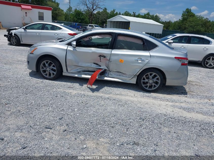 2015 Nissan Sentra Sr VIN: 3N1AB7AP1FY257186 Lot: 39857772