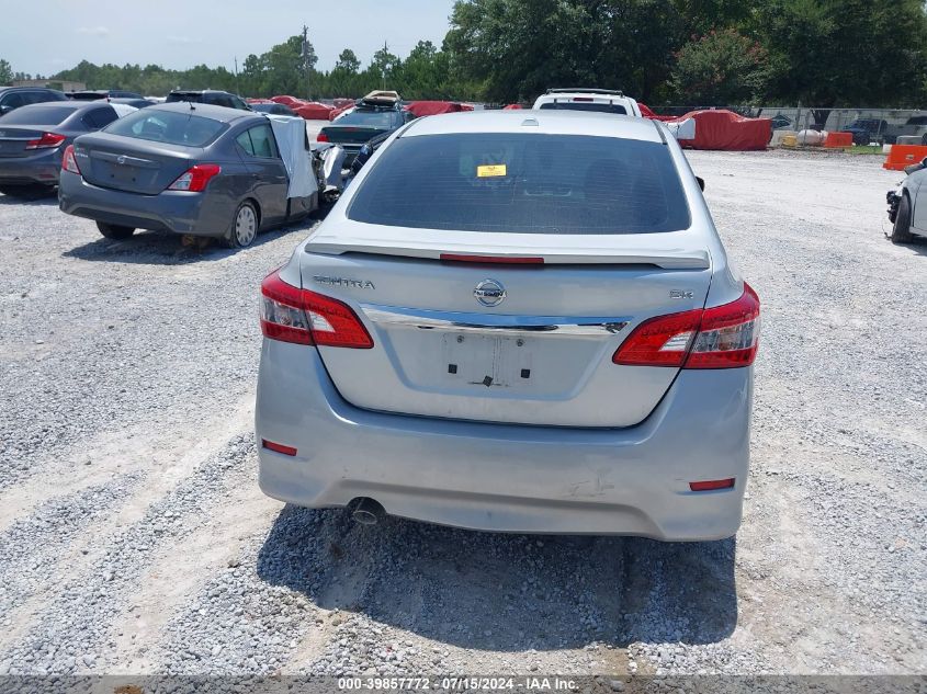 2015 Nissan Sentra Sr VIN: 3N1AB7AP1FY257186 Lot: 39857772