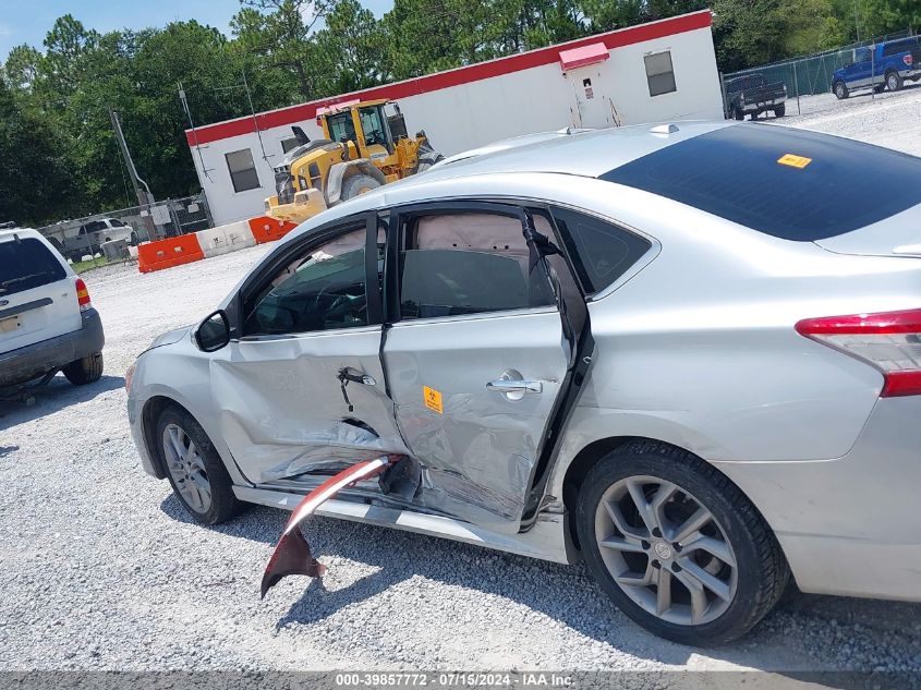 2015 Nissan Sentra Sr VIN: 3N1AB7AP1FY257186 Lot: 39857772