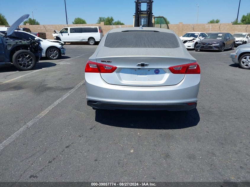 2018 Chevrolet Malibu Lt VIN: 1G1ZD5STXJF165822 Lot: 39857774