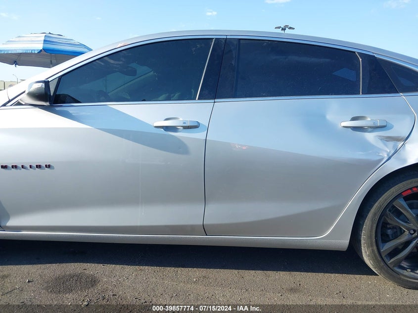 2018 Chevrolet Malibu Lt VIN: 1G1ZD5STXJF165822 Lot: 39857774