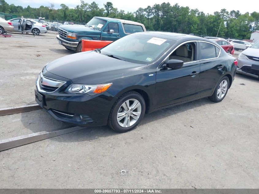 2013 Acura Ilx Hybrid 1.5L VIN: 19VDE3F73DE300193 Lot: 39857793