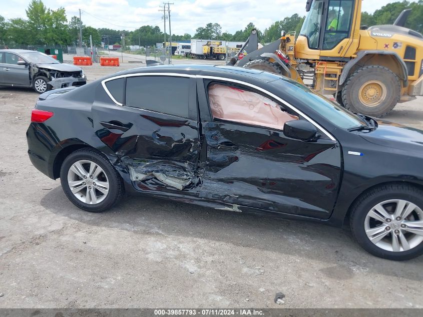 19VDE3F73DE300193 2013 Acura Ilx Hybrid 1.5L