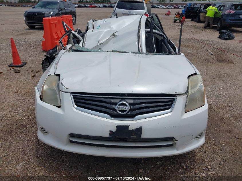 2010 Nissan Sentra 2.0S VIN: 3N1AB6AP0AL648331 Lot: 39857797