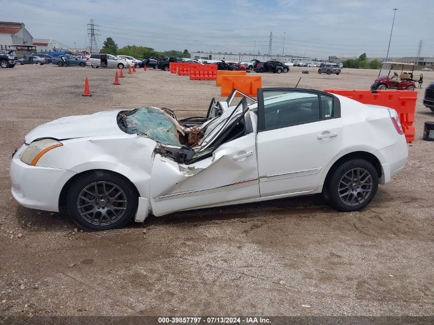 2010 Nissan Sentra 2.0S VIN: 3N1AB6AP0AL648331 Lot: 39857797