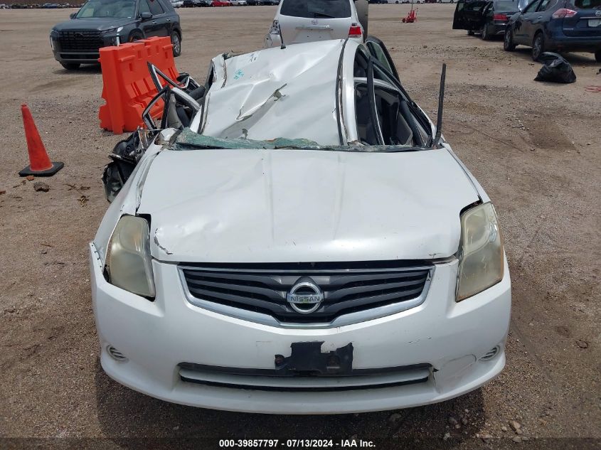 2010 Nissan Sentra 2.0S VIN: 3N1AB6AP0AL648331 Lot: 39857797