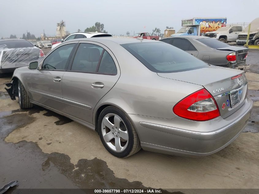 2007 Mercedes-Benz E 550 VIN: WDBUF72X07B022614 Lot: 39857798