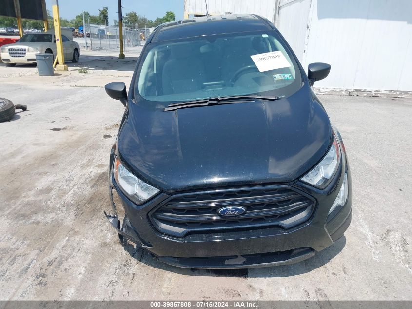 2020 Ford Ecosport S VIN: MAJ6S3FL4LC394375 Lot: 39857808