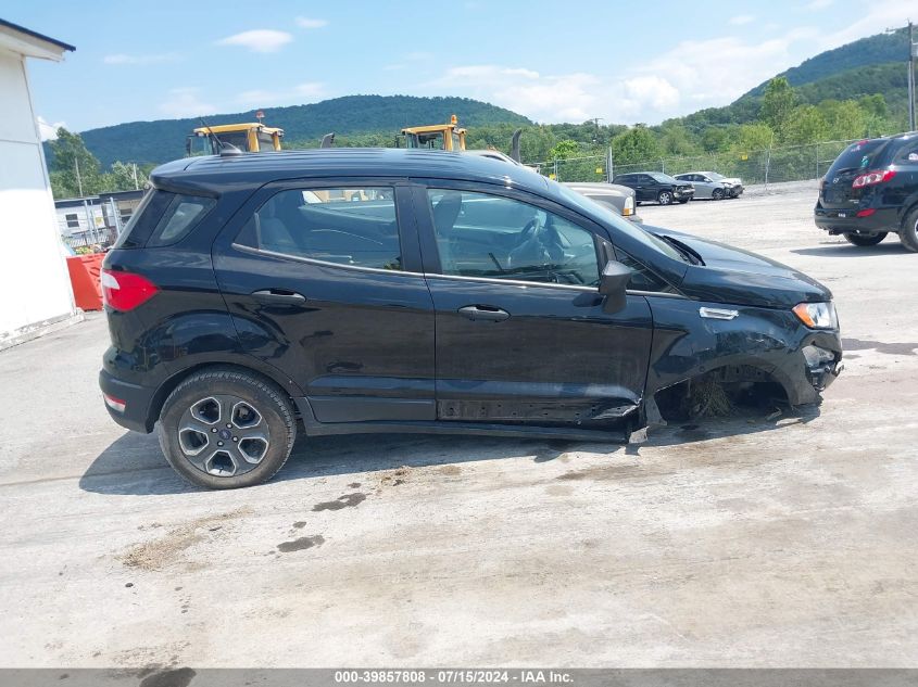 2020 Ford Ecosport S VIN: MAJ6S3FL4LC394375 Lot: 39857808