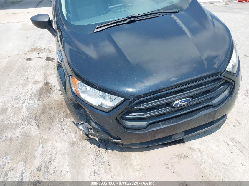 2020 Ford Ecosport S VIN: MAJ6S3FL4LC394375 Lot: 39857808