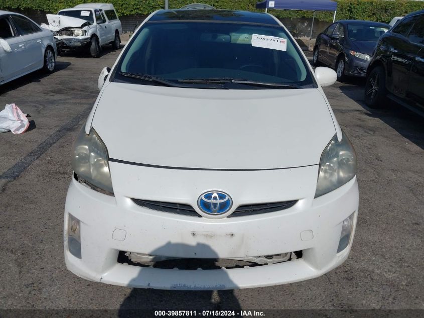 2010 Toyota Prius Iv VIN: JTDKN3DU2A0038744 Lot: 39857811