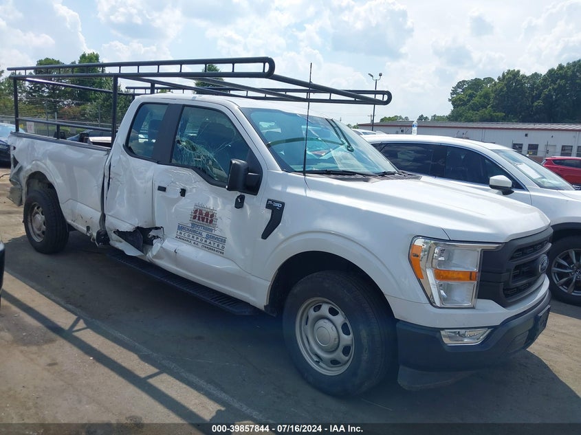 VIN 1FTFX1C82NKD17447 2022 FORD F-150 XL