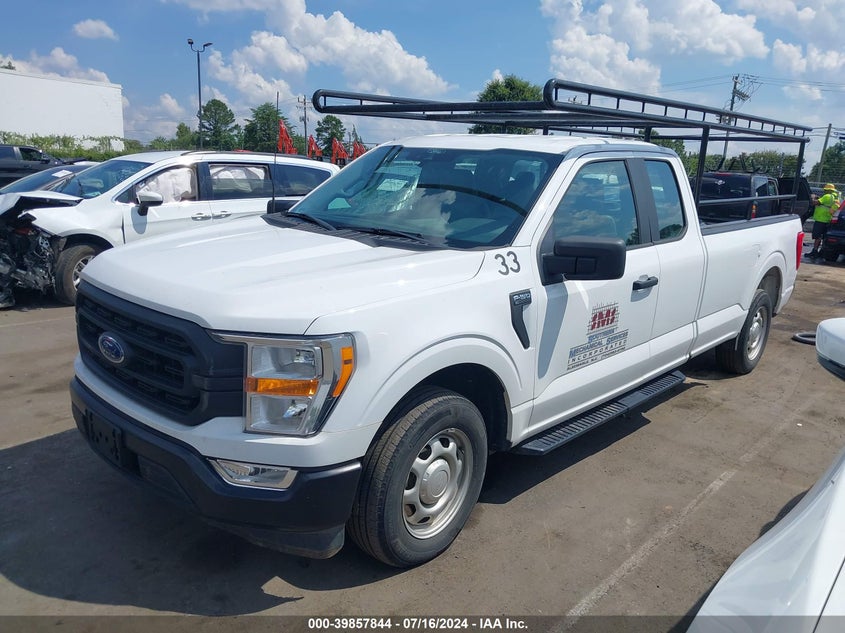VIN 1FTFX1C82NKD17447 2022 FORD F-150 XL