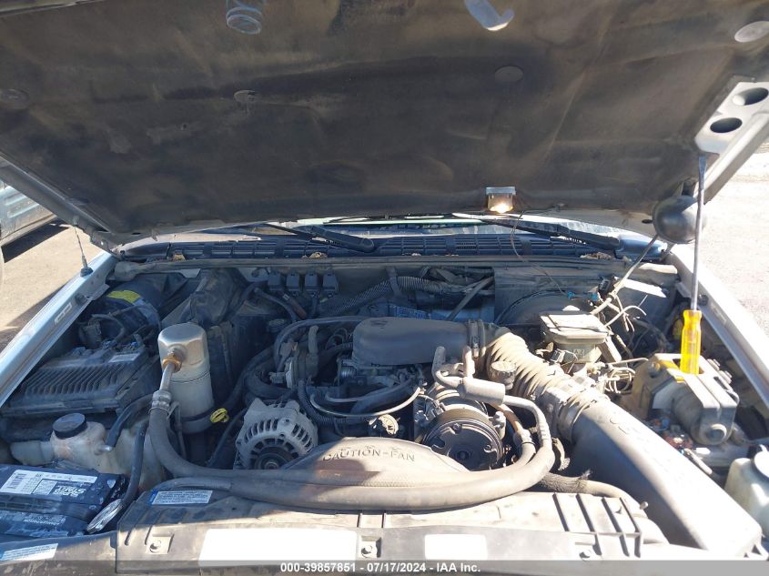 1997 GMC Sonoma Sls Wideside VIN: 1GTCS19X3V8504287 Lot: 39857851