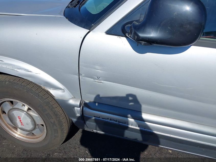 1997 GMC Sonoma Sls Wideside VIN: 1GTCS19X3V8504287 Lot: 39857851