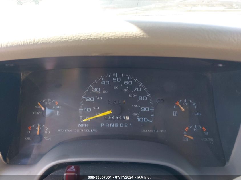 1997 GMC Sonoma Sls Wideside VIN: 1GTCS19X3V8504287 Lot: 39857851