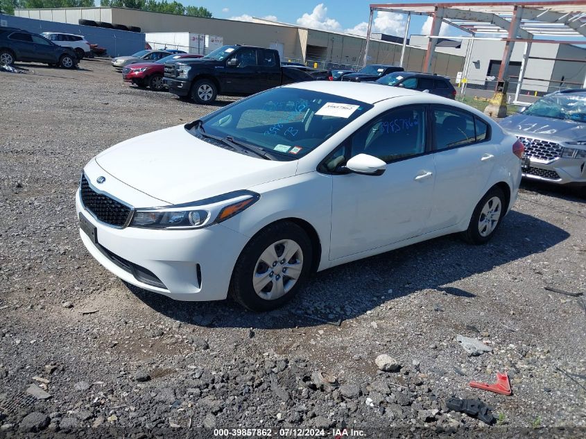 3KPFK4A76HE081323 | 2017 KIA FORTE