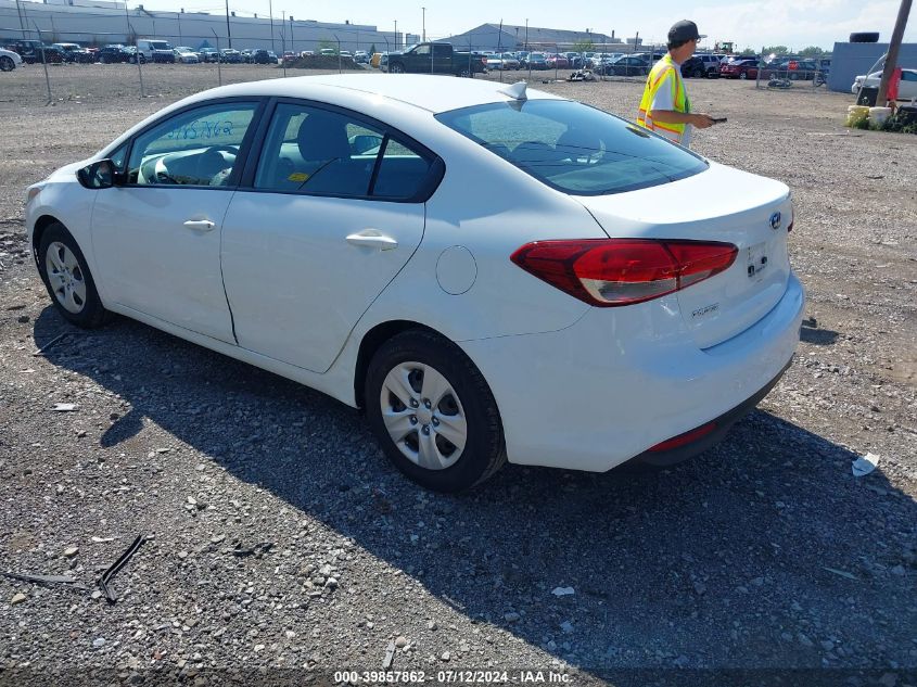 3KPFK4A76HE081323 | 2017 KIA FORTE