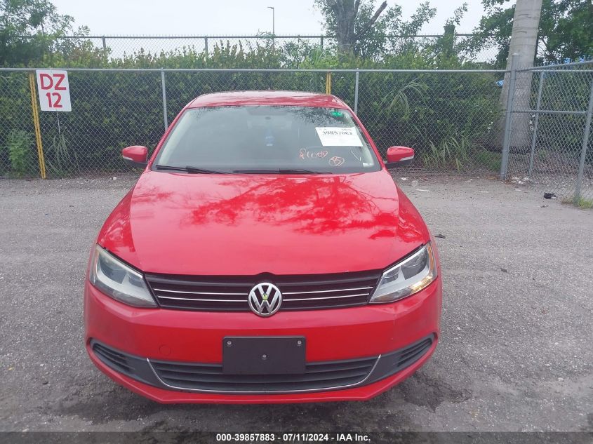 2013 Volkswagen Jetta 2.5L Se VIN: 3VWDP7AJ0DM212054 Lot: 39857883