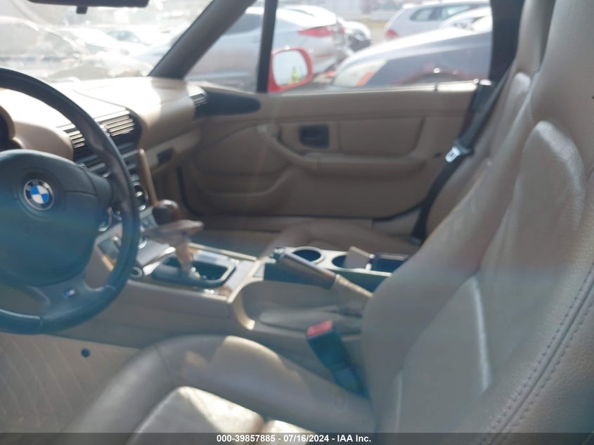 2001 BMW Z3 2.5I VIN: WBACN33441LM02180 Lot: 39857885