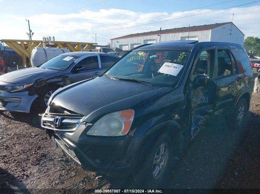 2004 Honda Cr-V Ex VIN: JHLRD78854C043285 Lot: 39857887