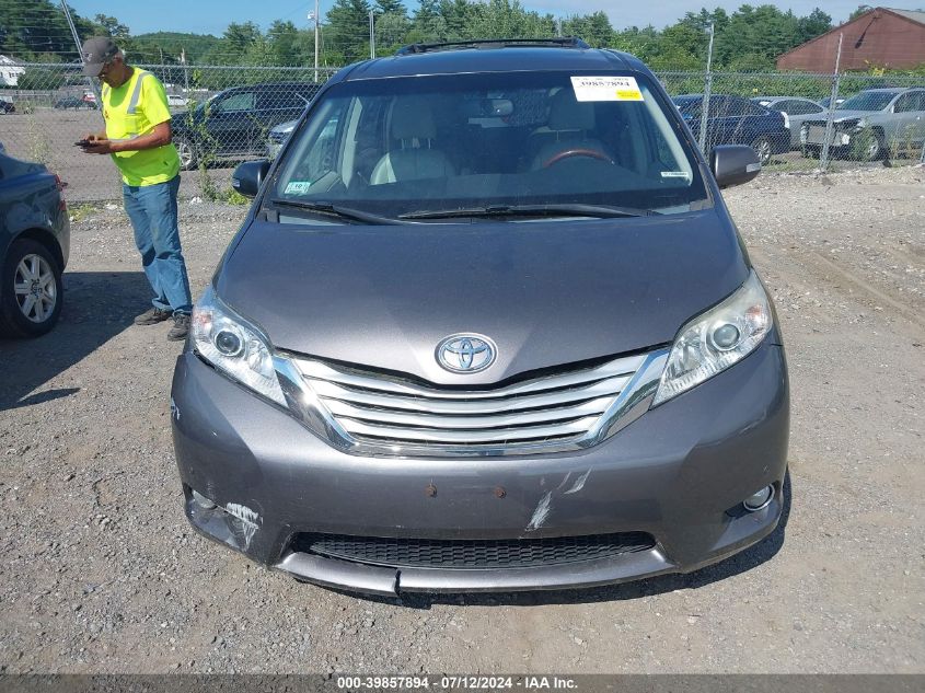 2014 Toyota Sienna Limited 7 Passenger VIN: 5TDDK3DC6ES083276 Lot: 39857894