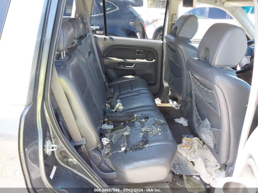 2006 Honda Pilot Ex-L VIN: 2HKYF18666H536351 Lot: 39857895