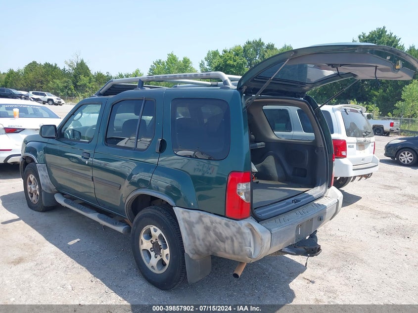 2000 Nissan Xterra Se/Xe VIN: 5N1ED28T0YC582742 Lot: 39857902