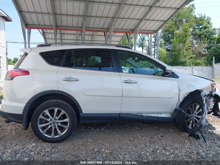 2017 Toyota Rav4 Limited VIN: 2T3DFREV2HW603841 Lot: 39857909