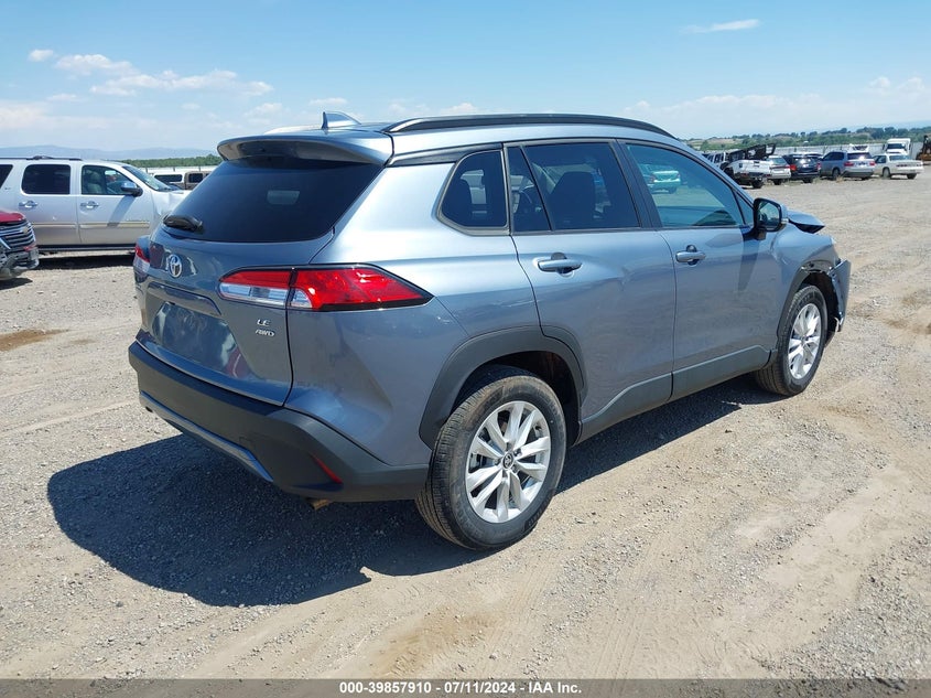 2022 Toyota Corolla Cross Le VIN: 7MUCAABG9NV024754 Lot: 39857910