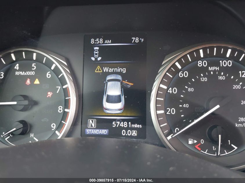 2019 INFINITI Q50 LUXE/SPORT/SIGNATURE EDITION - JN1EV7AP4KM518185