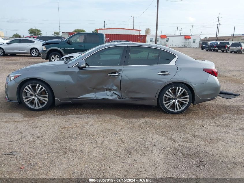 2019 INFINITI Q50 LUXE/SPORT/SIGNATURE EDITION - JN1EV7AP4KM518185