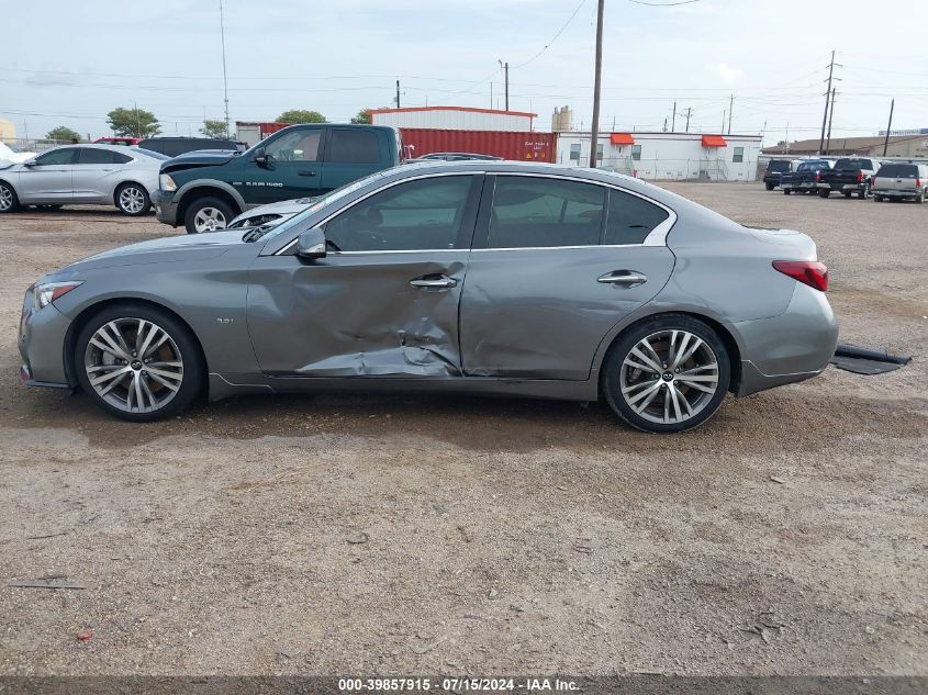 2019 Infiniti Q50 3.0T Sport VIN: JN1EV7AP4KM518185 Lot: 39857915