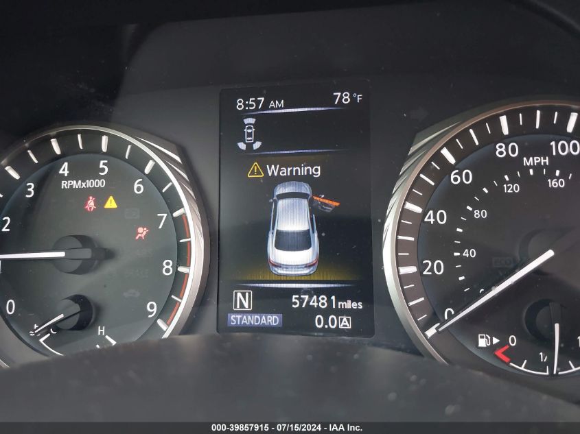 2019 INFINITI Q50 LUXE/SPORT/SIGNATURE EDITION - JN1EV7AP4KM518185