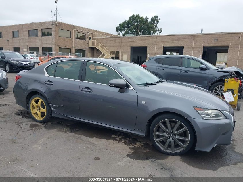 2013 Lexus Gs 350 VIN: JTHBE1BL4D5003627 Lot: 39857921