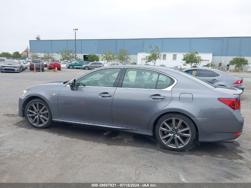 2013 Lexus Gs 350 VIN: JTHBE1BL4D5003627 Lot: 39857921