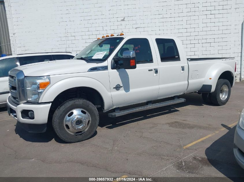 2014 Ford F-350 Lariat VIN: 1FT8W3DT4EEB07327 Lot: 39857932