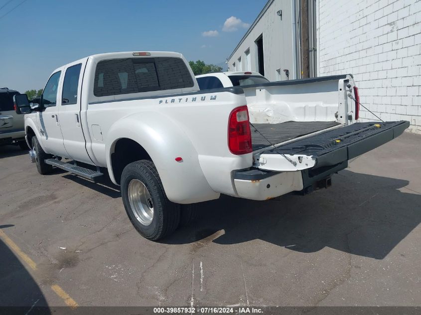 2014 Ford F-350 Lariat VIN: 1FT8W3DT4EEB07327 Lot: 39857932