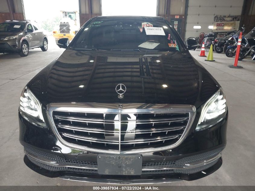 2018 Mercedes-Benz S 450 4Matic VIN: WDDUG6EB5JA349733 Lot: 39857934