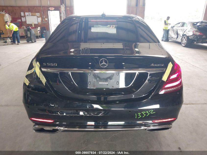 2018 Mercedes-Benz S 450 4Matic VIN: WDDUG6EB5JA349733 Lot: 39857934