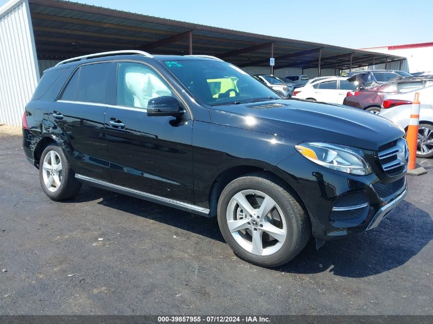 4JGDA5GBXKB213009 2019 MERCEDES-BENZ GLE - Image 1