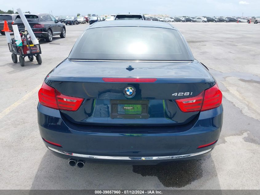 2016 BMW 428I VIN: WBA3V7C50G5A24875 Lot: 39857960