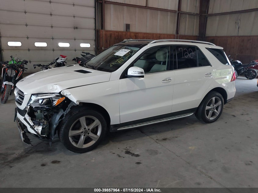 2018 Mercedes-Benz Gle 350 4Matic VIN: 4JGDA5HB0JB199828 Lot: 39857964