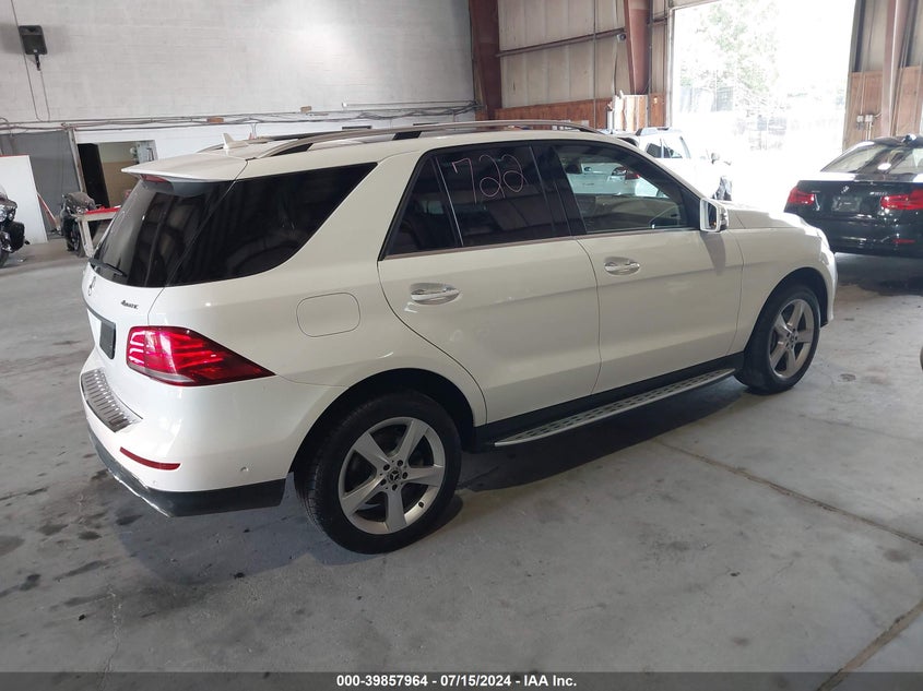 2018 Mercedes-Benz Gle 350 4Matic VIN: 4JGDA5HB0JB199828 Lot: 39857964