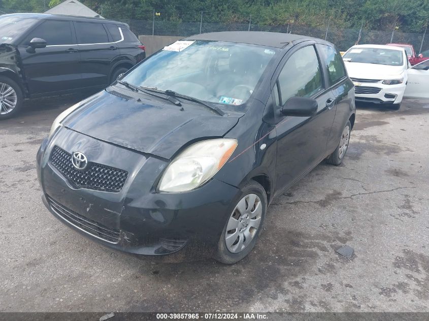 2008 Toyota Yaris VIN: JTDJT923785162956 Lot: 39857965