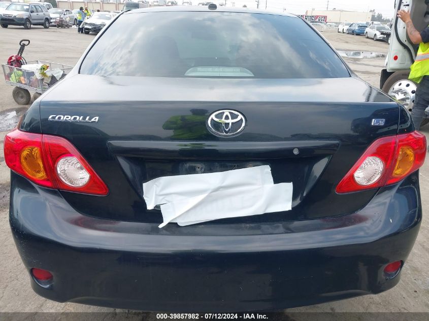 2010 Toyota Corolla Le VIN: 1NXBU4EE9AZ250450 Lot: 39857982